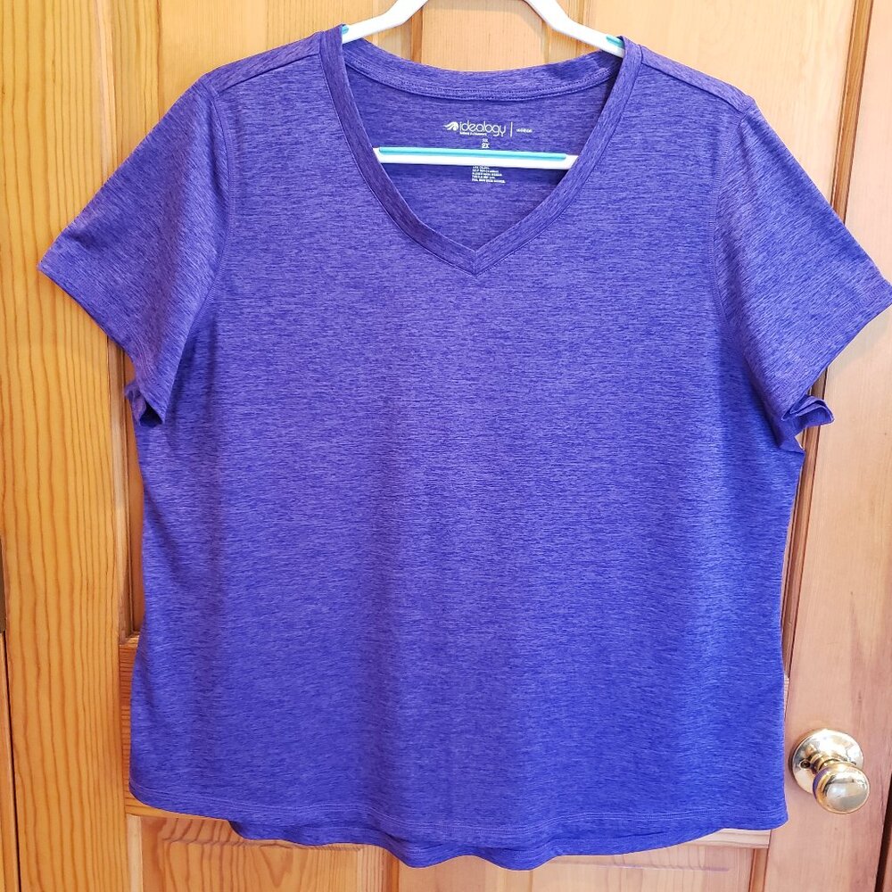 Ideology-Believe in Movement Women's V-Neck Athletic Top